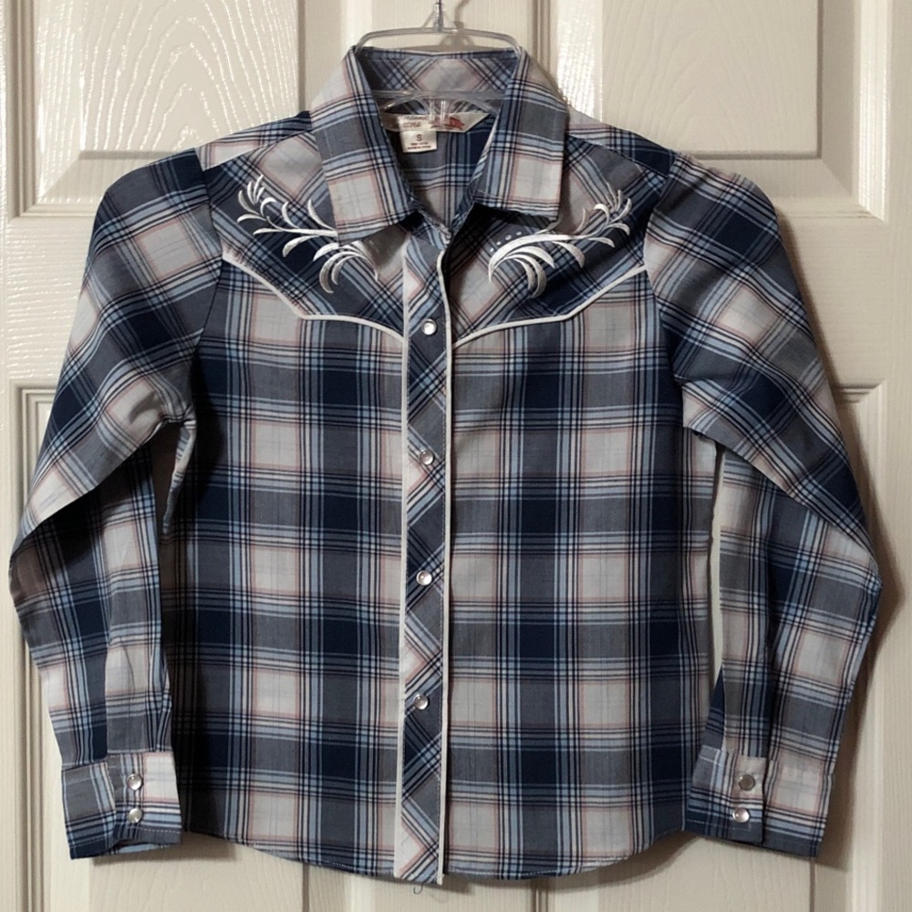 Cumberland Outfitters Western Embroidered Girls Size Small